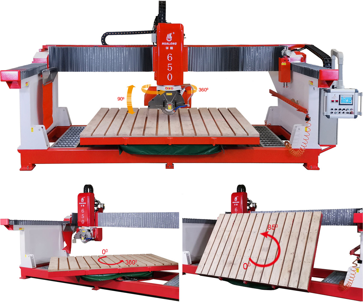 HLSQ-650 stone bridge saw