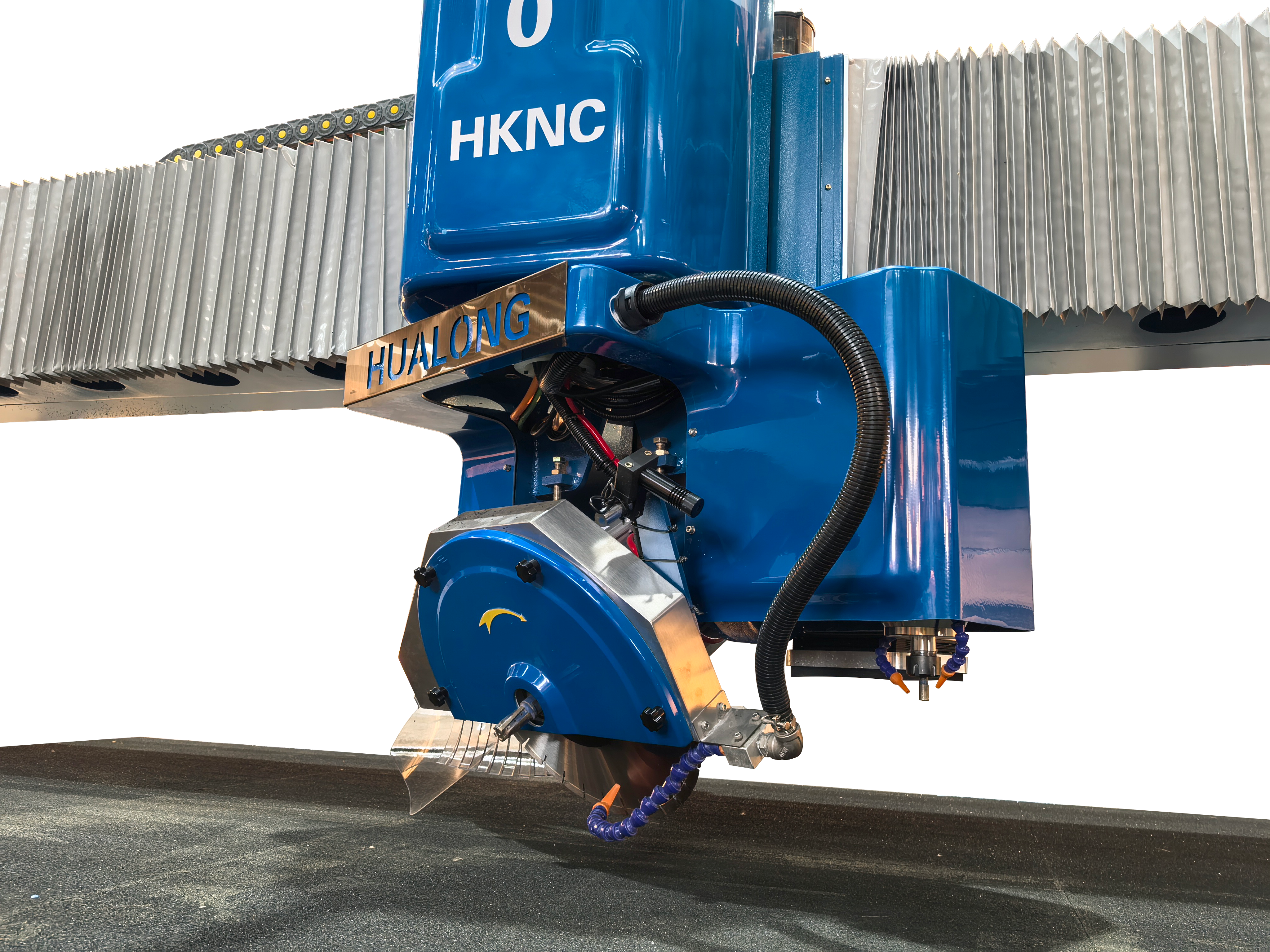 Пятикоординатный мостовой отрезной станок с ЧПУ HKNC-450 PLUS